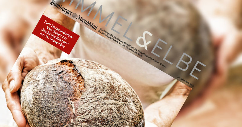 Cover der Abendblattbeilage "Himmel&Elbe"