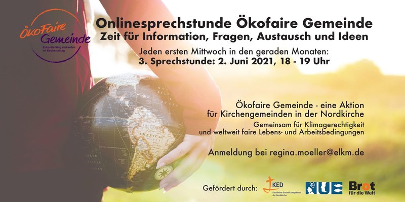 Flyer zur 3. Sprechstunde ÖkoFaire Gemeinde