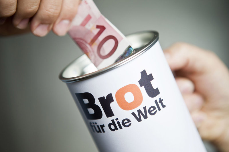 Hamburger spenden mehr für Brot für die Welt