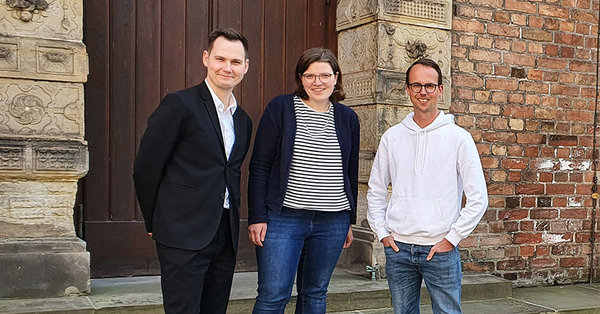 - Copyright: Marleen Oldenburg : Lukas Brinkmann, Carolin Sauer, Fabio Fried. - Copyright: Marleen Oldenburg
